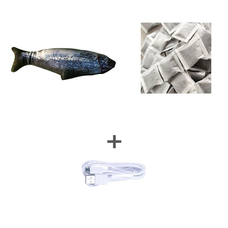 Without Cat Nip Version - Electric Jumping Fish Simulation Electric Fish Toy Pure Ember