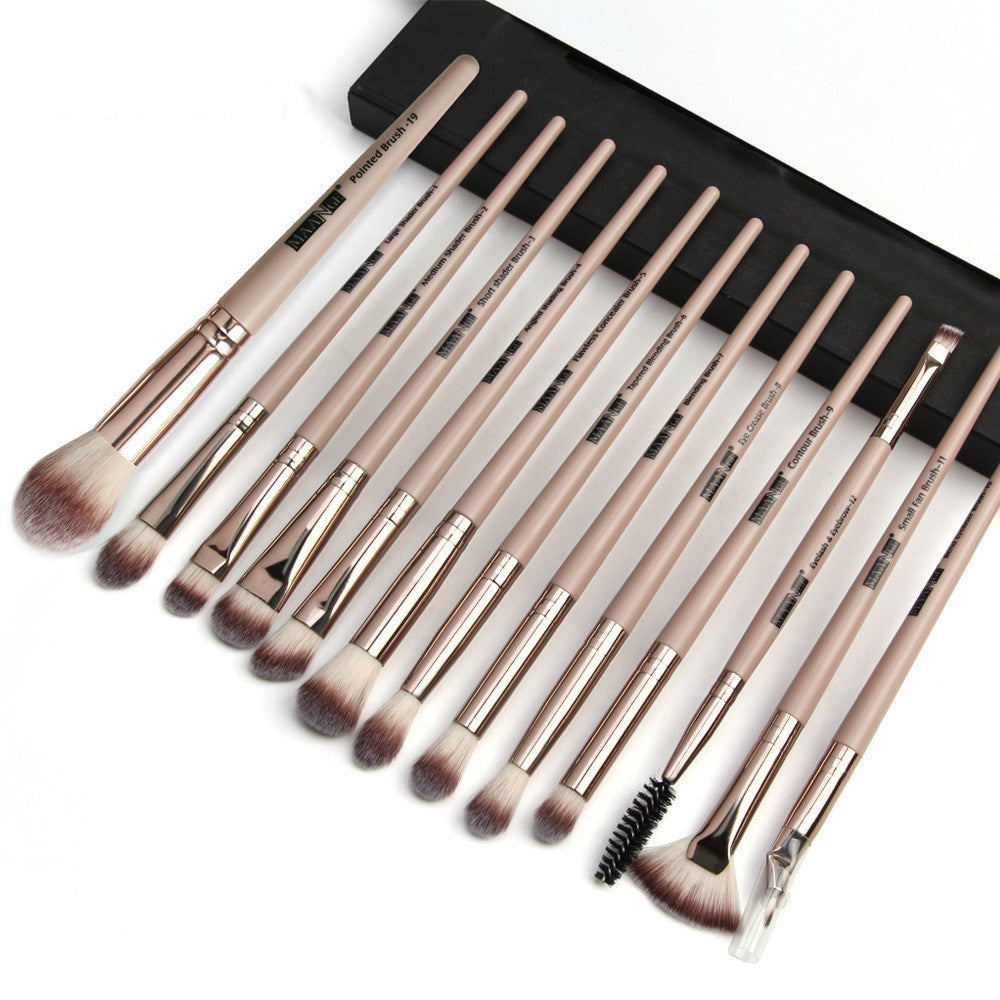 Factory Direct Sale Maange New Product 13 Eye Makeup Brush Set Eyeshadow Brush Beauty Tools Hot Sale Pure Ember