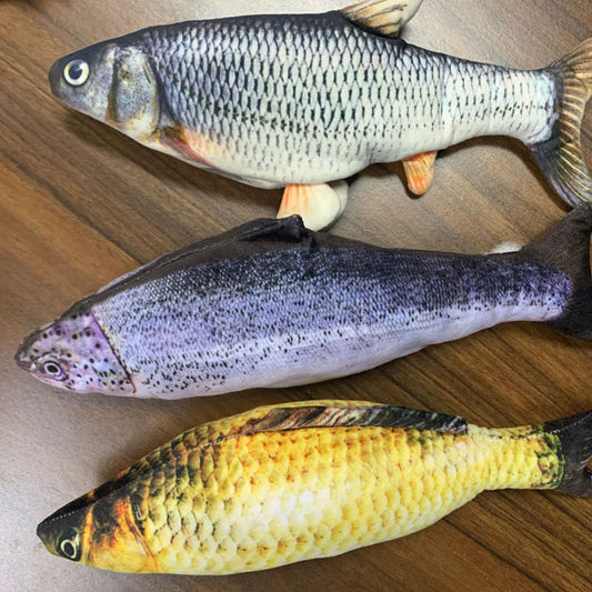 Without Cat Nip Version - Electric Jumping Fish Simulation Electric Fish Toy Pure Ember