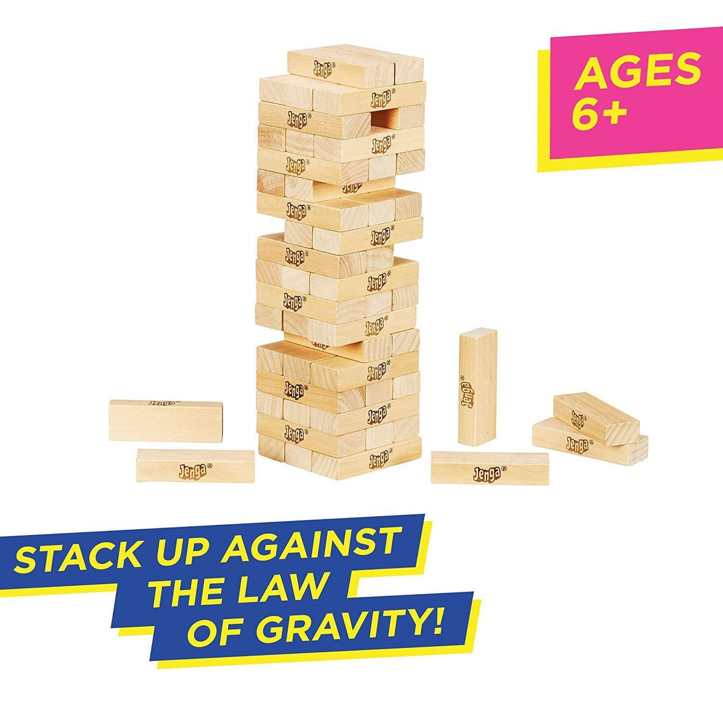 Jenga Game Pure Ember