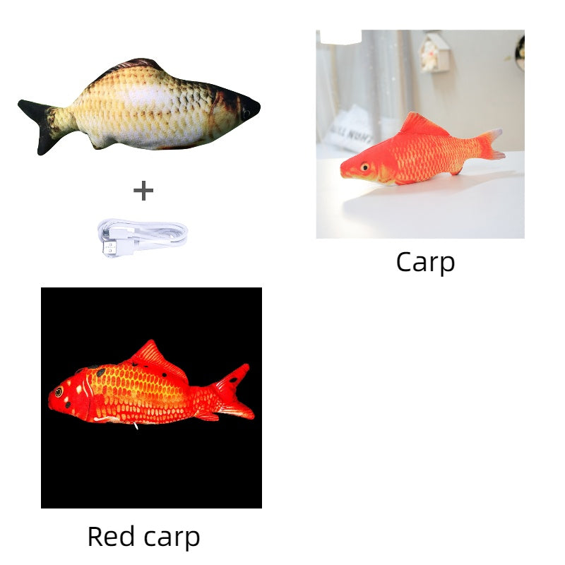 Without Cat Nip Version - Electric Jumping Fish Simulation Electric Fish Toy Pure Ember