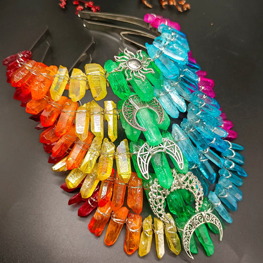 Natural Crystal Crown Pure Ember