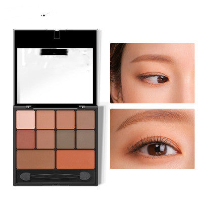 Eyeshadow Palette Pumpkin Smoky Makeup Nude Makeup Europe And America Pure Ember