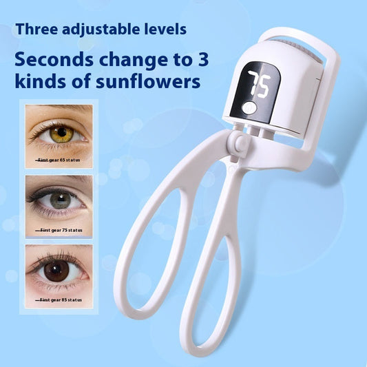 Electric Ironing Heating Eyelash Curler Portable Eyelash Curler Pure Ember