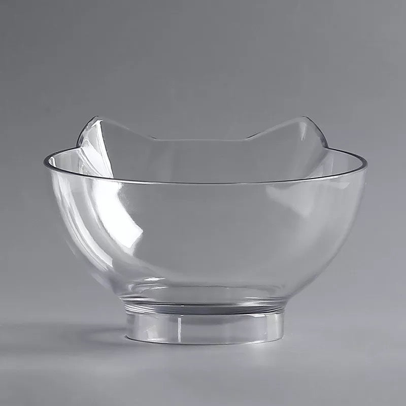Cat Double Bowl Cat Food Bowl Protects Cervical Vertebra Pure Ember