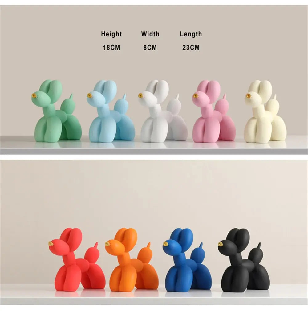Matte Balloon Dogs