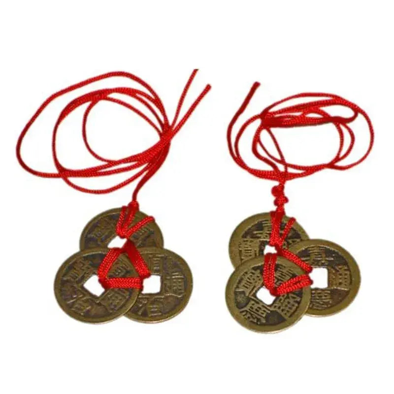 Chinese Feng Shui Coin For Wealth And Success Lucky Oriental Emperor Qing Money Pendant