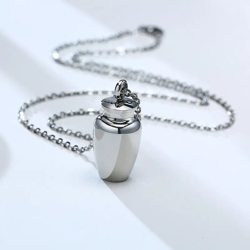 Cremation Urn Pendant Necklace