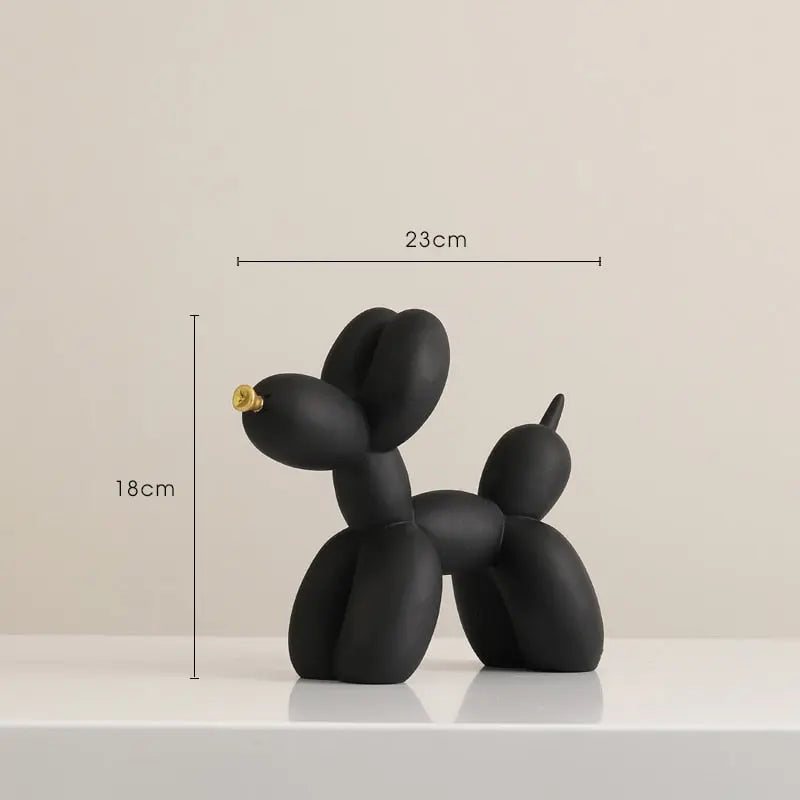 Matte Balloon Dogs black