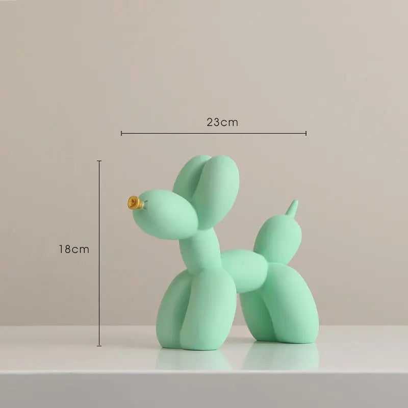 Matte Balloon Dogs green
