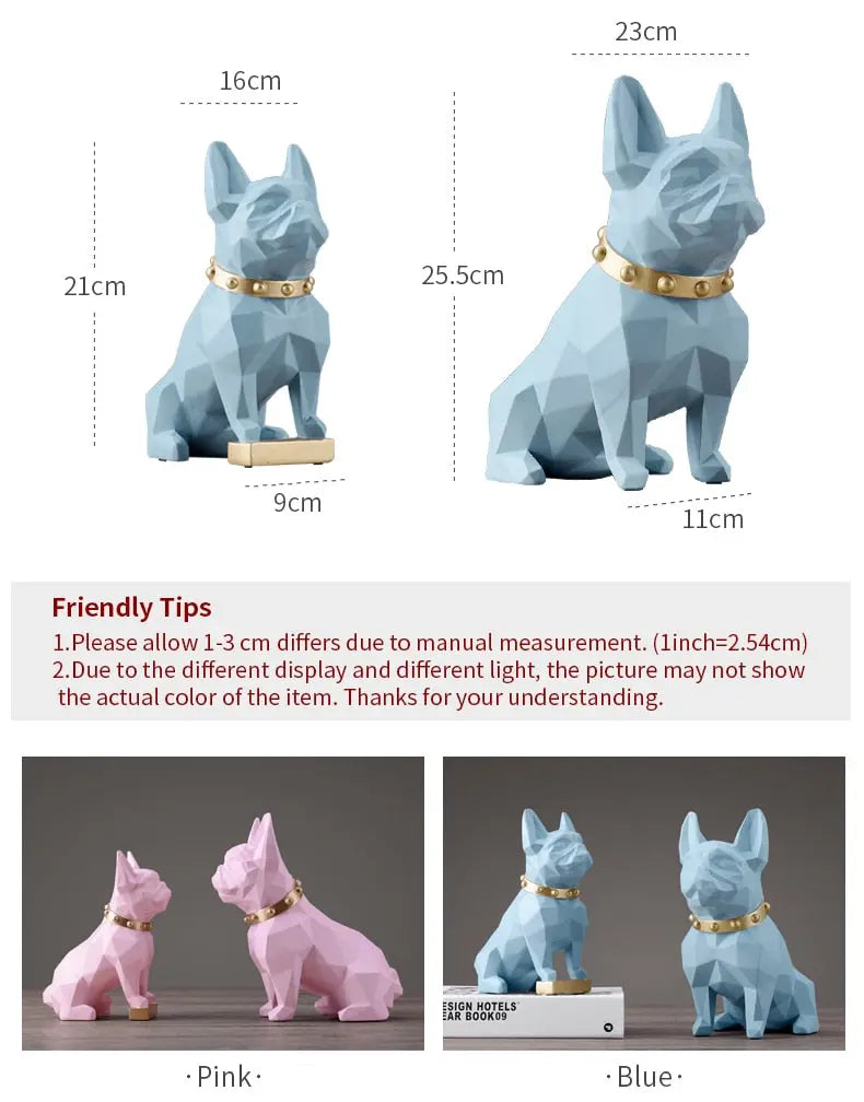 Dog Statue Home Decor