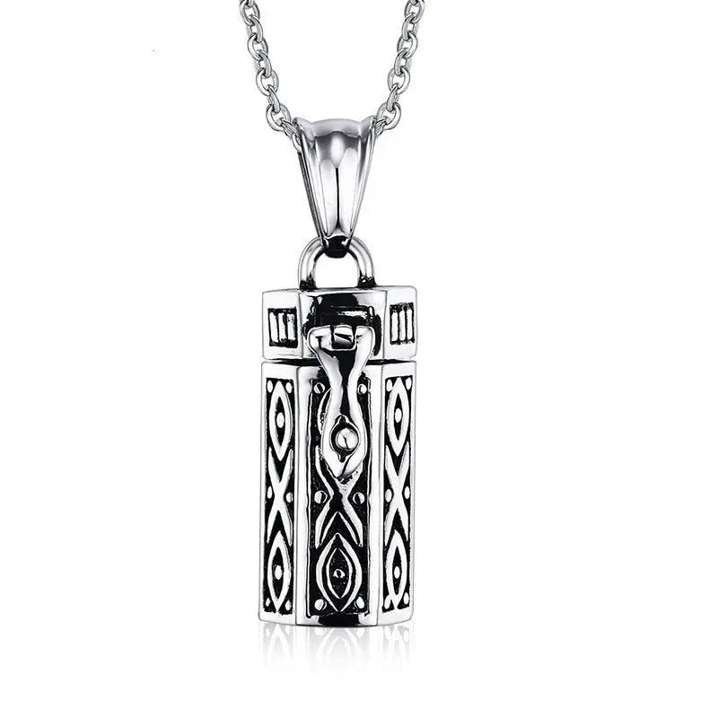 Memorial Cremation Urn Ashes Pendant