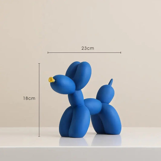 Matte Balloon Dogs blue