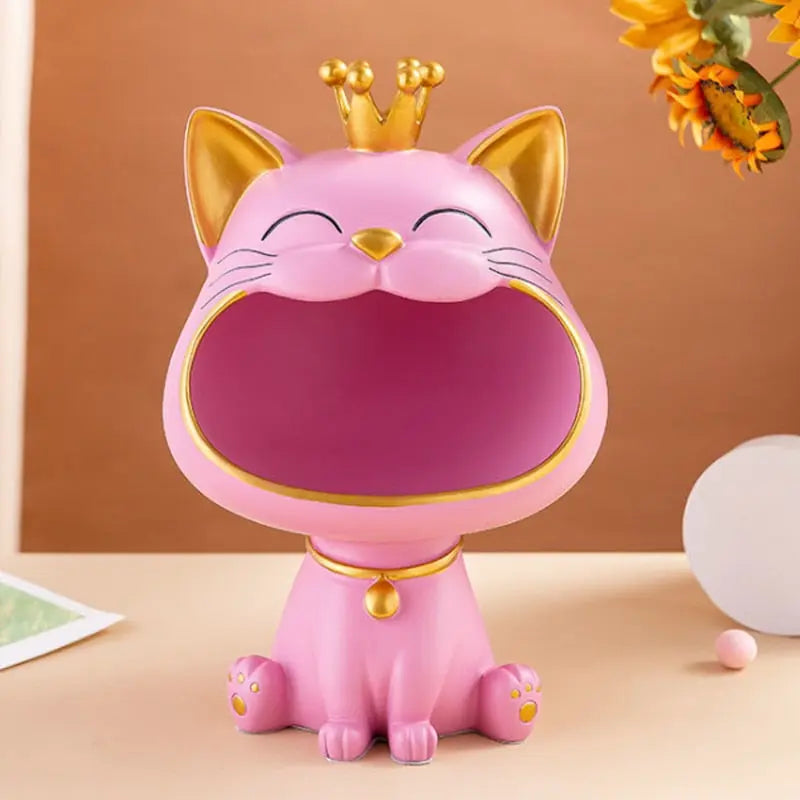 Big Mouth Cats Storage Box pink