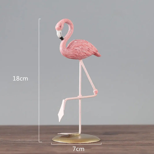 Nordic Style Flamingo Figurine