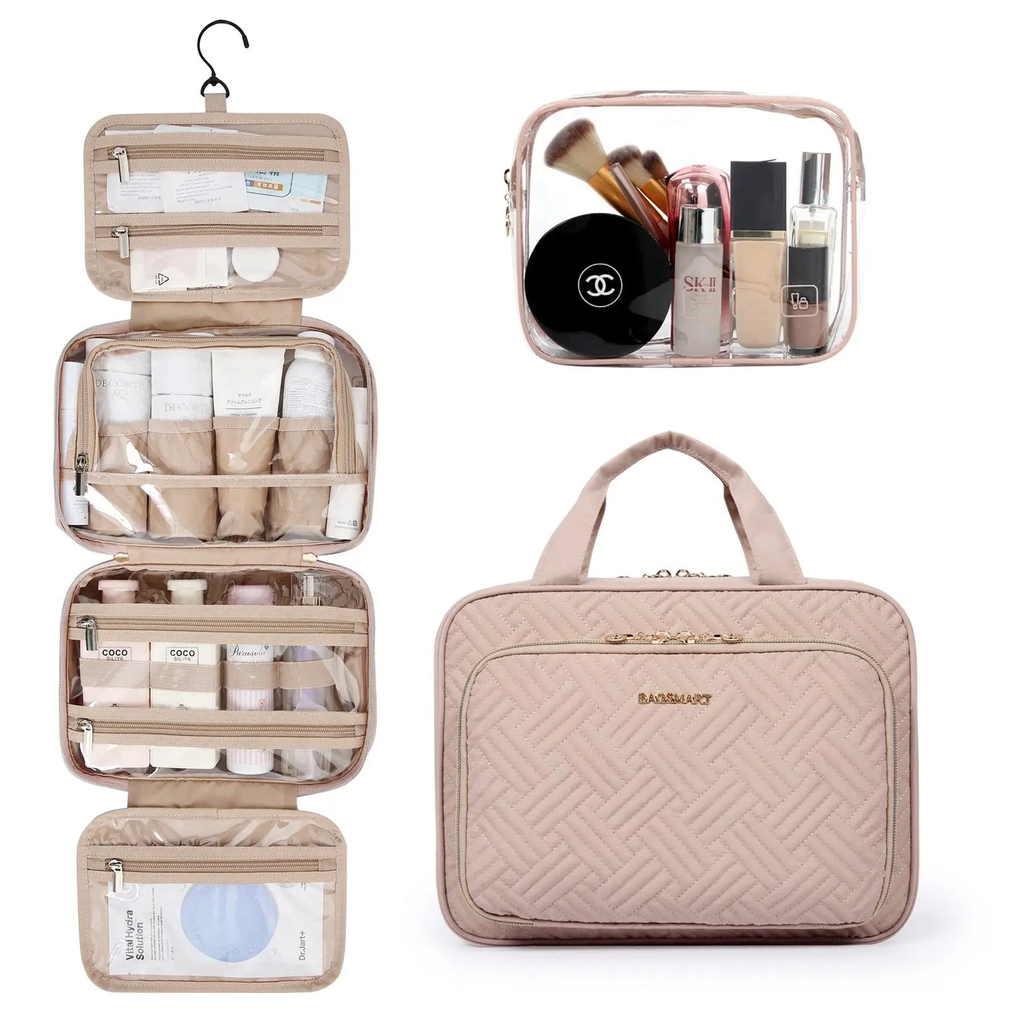 Cosmetic Bag Makeup Organizer Toiletry Bags