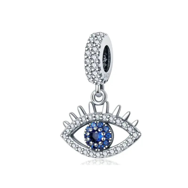 Egyptian Pendant Dangle Charm Evil Eye Pure Ember