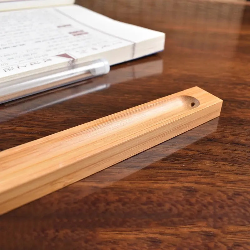 Wood Incense Stick Holder 23cm Line Incense