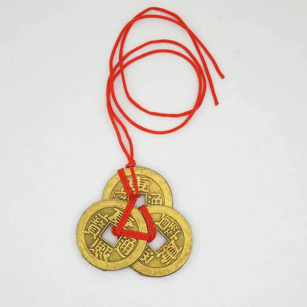 Chinese Feng Shui Coin For Wealth And Success Lucky Oriental Emperor Qing Money Pendant