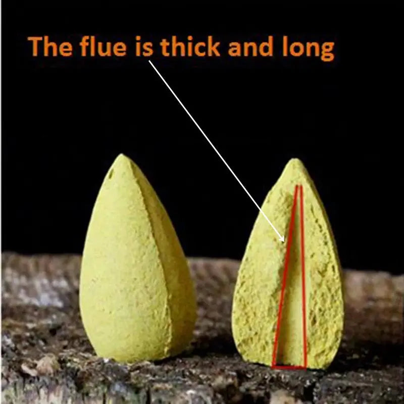 Backflow Incense Cone for Burner Home Fragrant Aromatherapy