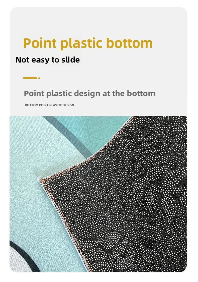 Product packaging with text about a point plastic design at the bottom.