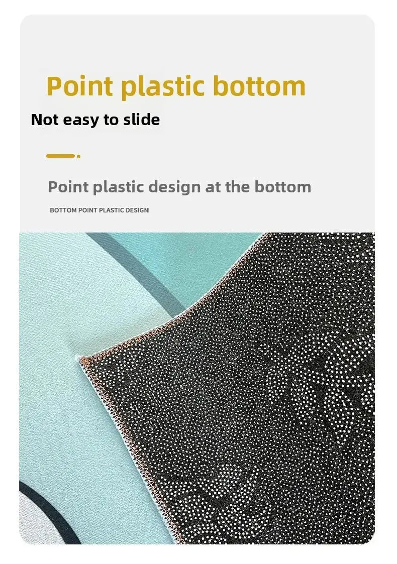 Product packaging with text about a point plastic design at the bottom.