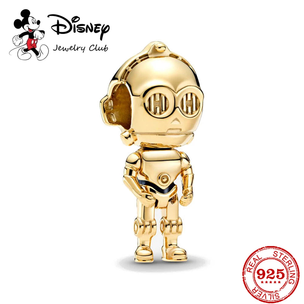 Disney Charms 925 Sterling Silver Pure Ember