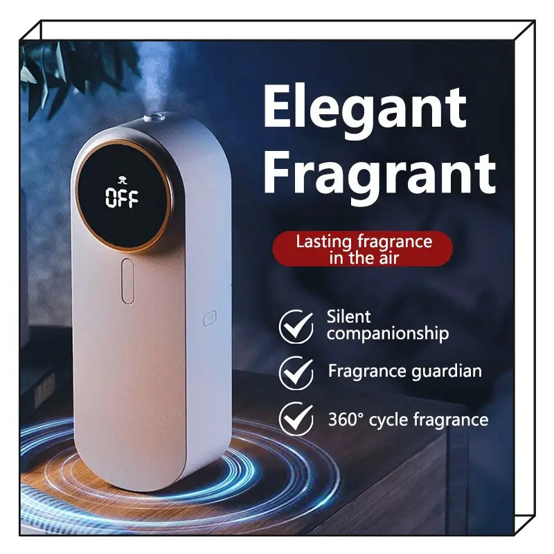 100m³ Battery Aroma Diffuser Room Fragrance Air Freshener
