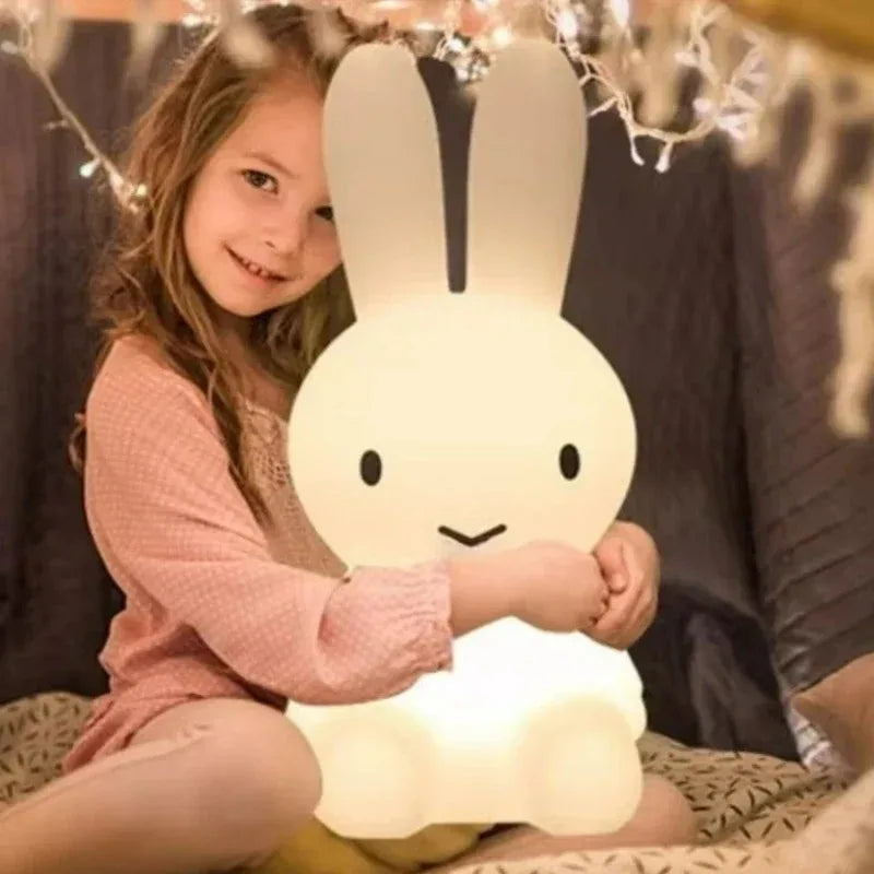28cm RGB Light Bunny LED Desk Lamps