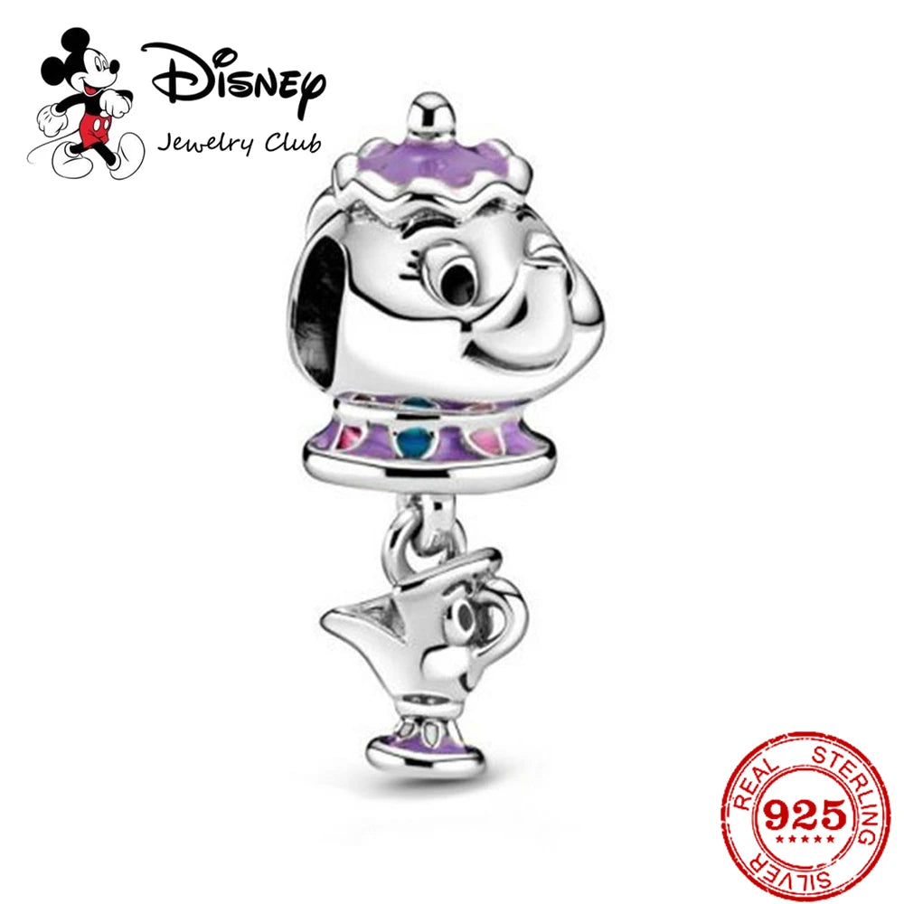 Disney Charms 925 Sterling Silver Pure Ember