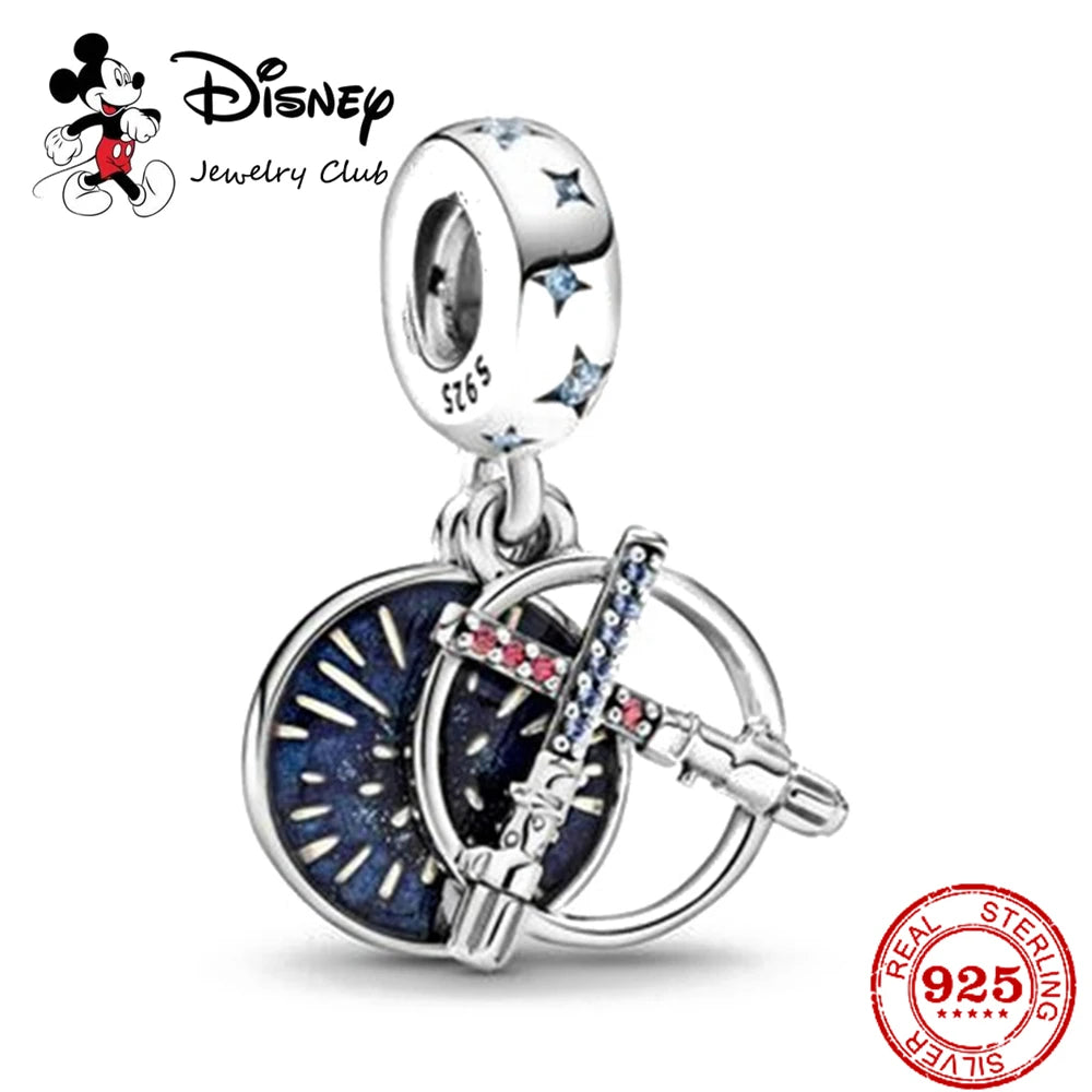 Disney Charms 925 Sterling Silver Pure Ember