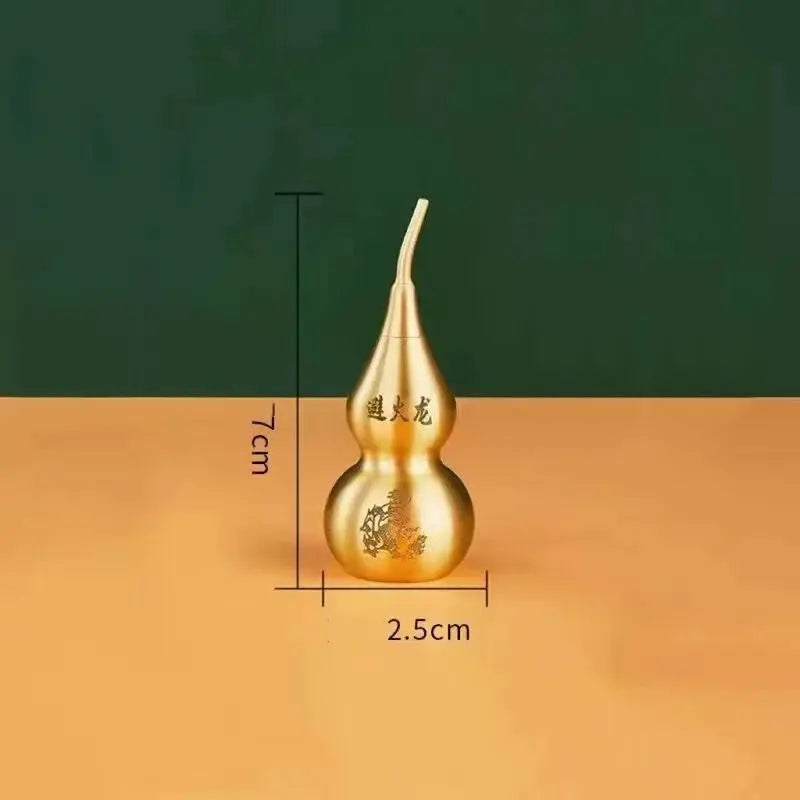 Feng Shui Fire-Avoiding Dragon Gourd With Tassels