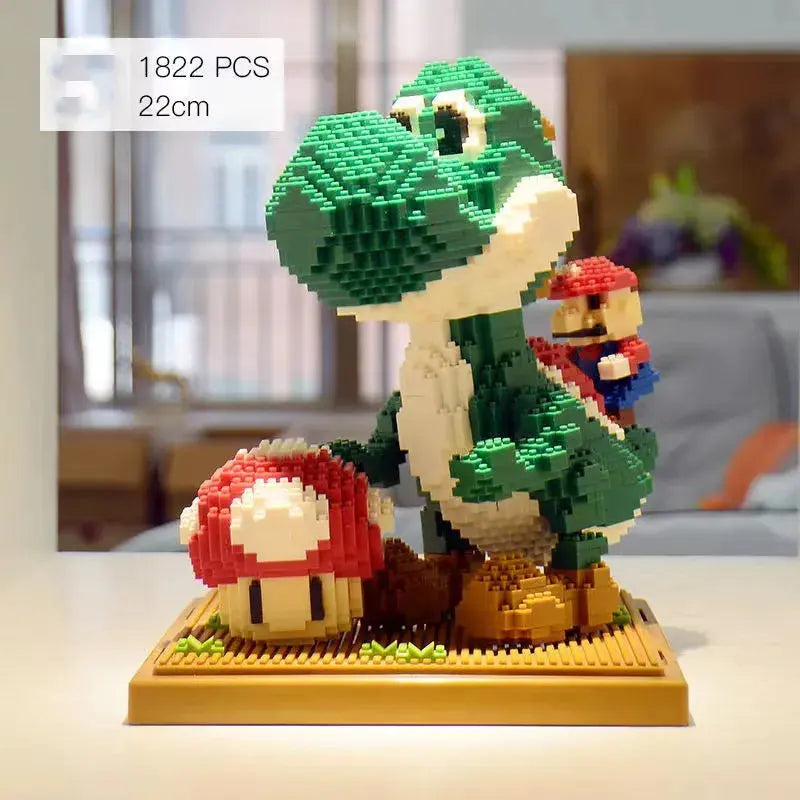 Super Mario Building Block Figurines