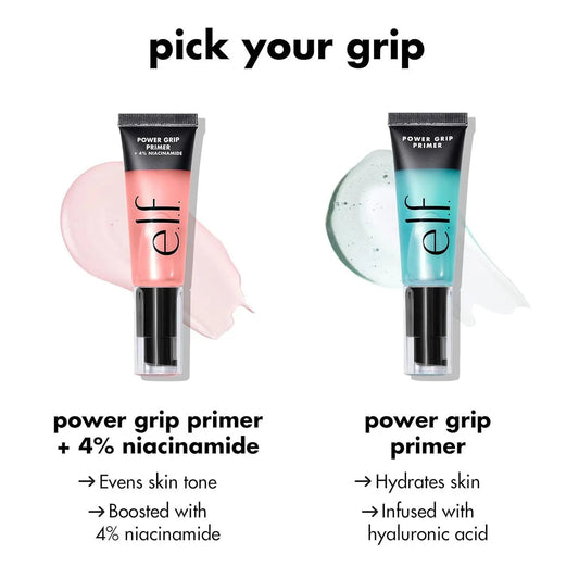 Elf Power Grip Primer Gel-based Moisturizing Facial Base Cream For Firming Makeup Long-lasting Wear Face Improve Makeup Texture Pure Ember