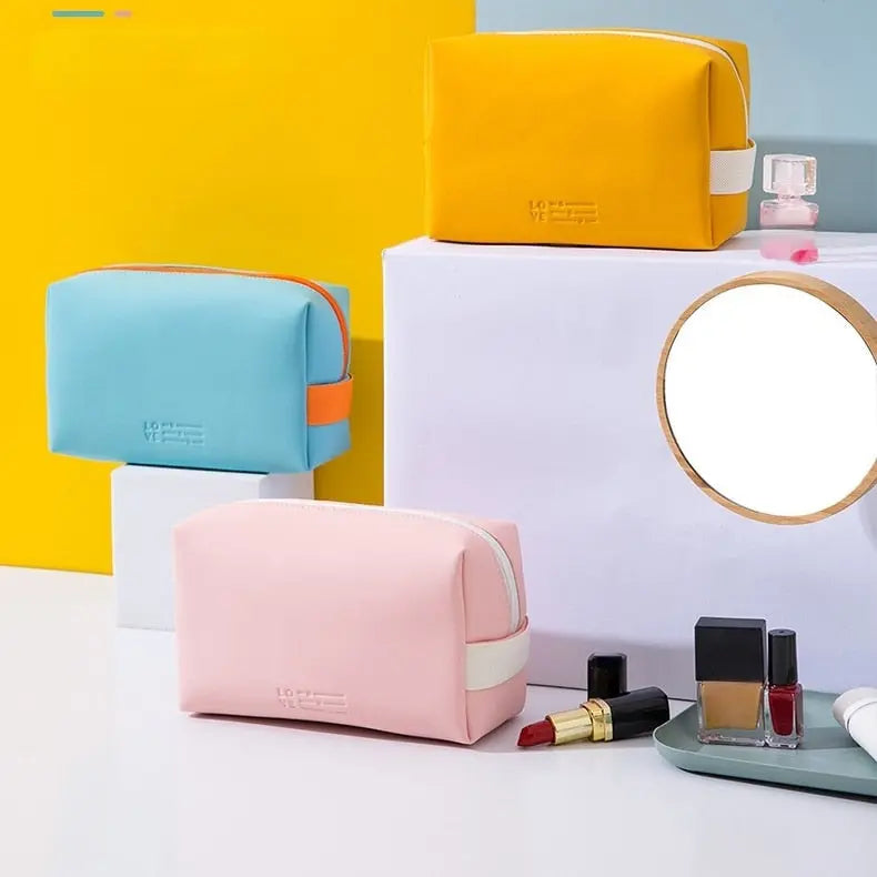 Women Travel Cosmetic Bag Candy Colors