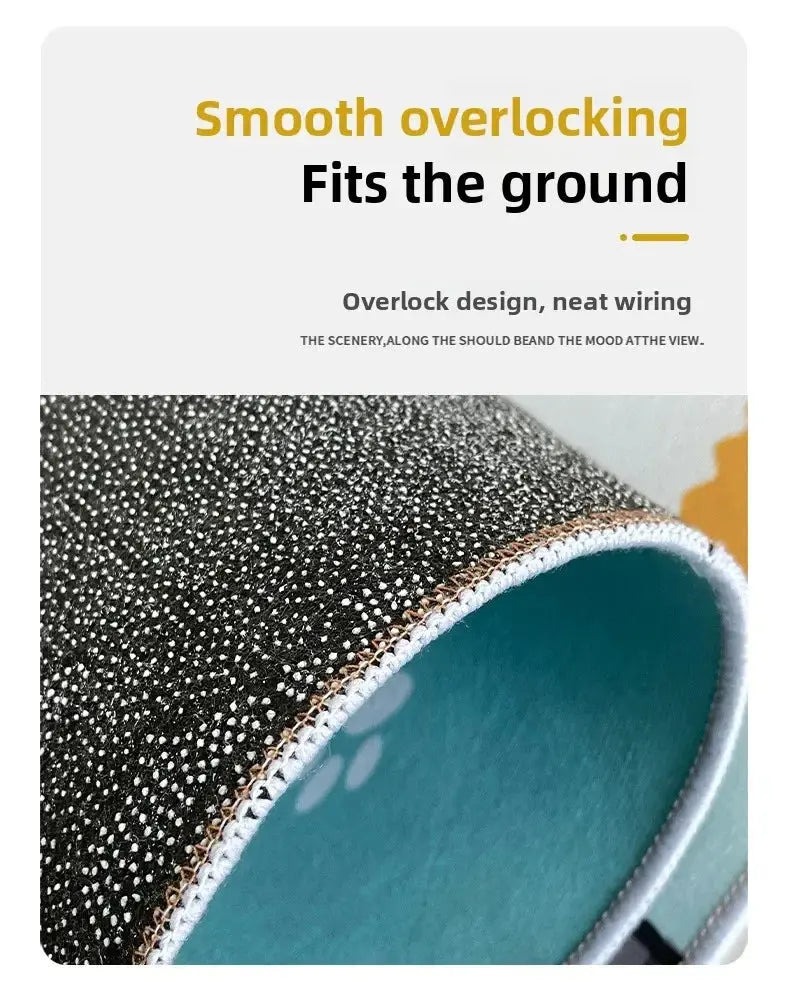 Textured material with overlapped pattern on a white background