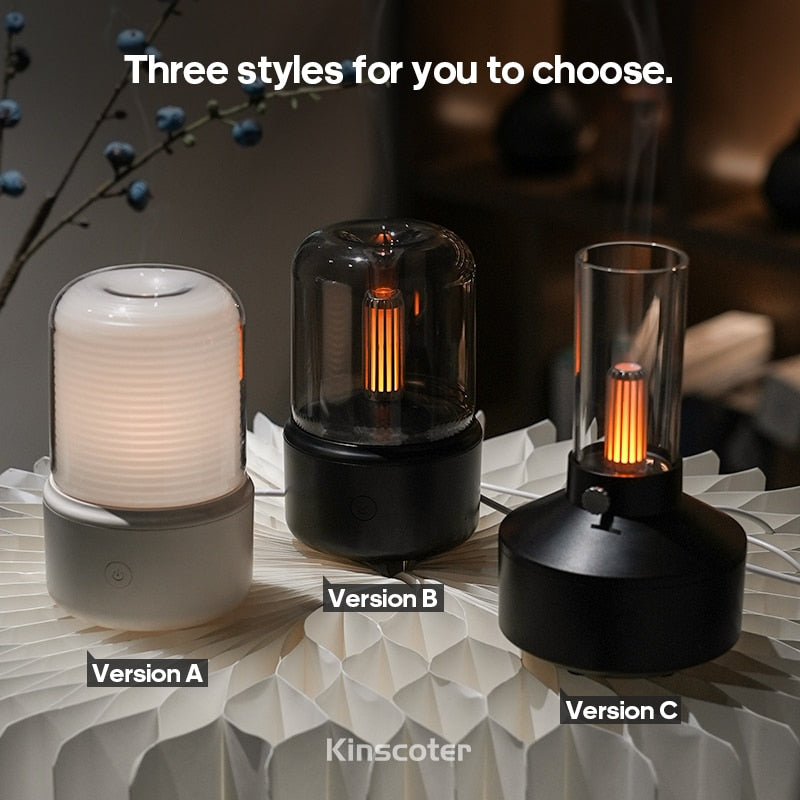 Portable Aroma Diffuser USB Air Humidifier Essential Oil Night Light