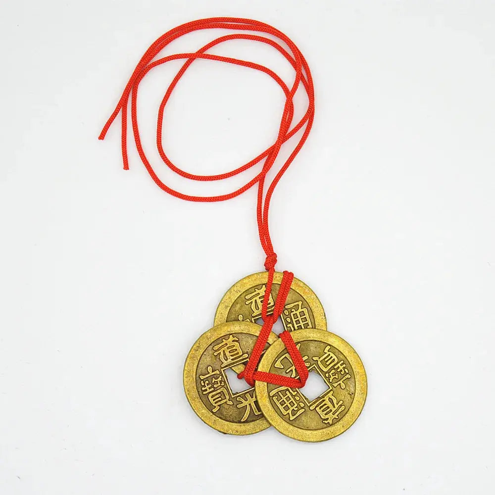 Chinese Feng Shui Coin For Wealth And Success Lucky Oriental Emperor Qing Money Pendant