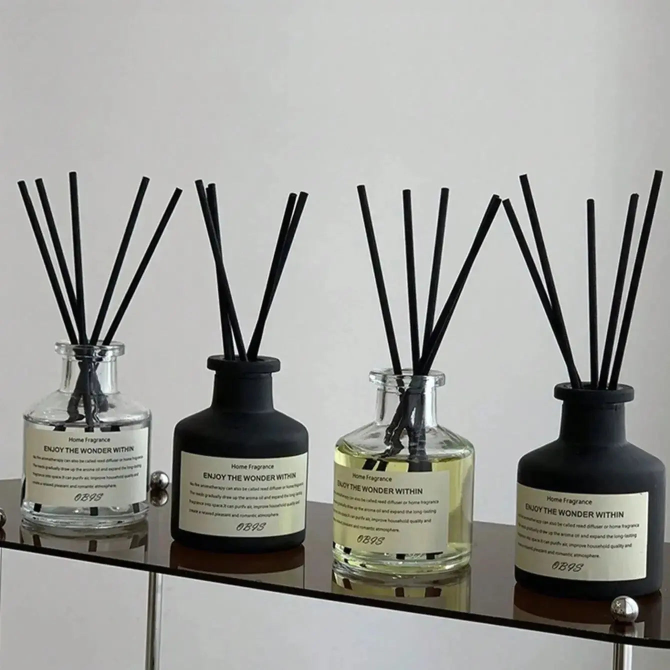 50ml Aromatherapy Essential Oil with Reed Diffuser Sticks