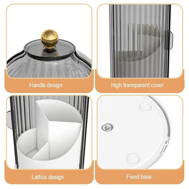 360 Degrees Rotatable Makeup Storage Box