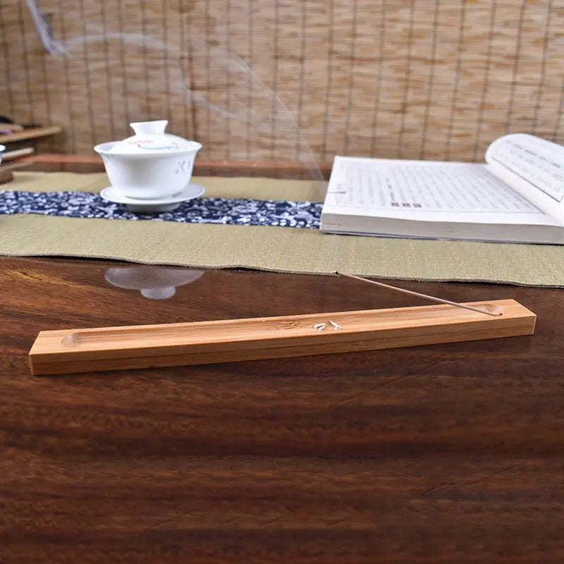 Wood Incense Stick Holder 23cm Line Incense