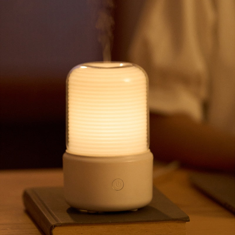 Portable Aroma Diffuser USB Air Humidifier Essential Oil Night Light