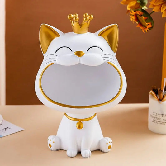 Big Mouth Cats Storage Box white