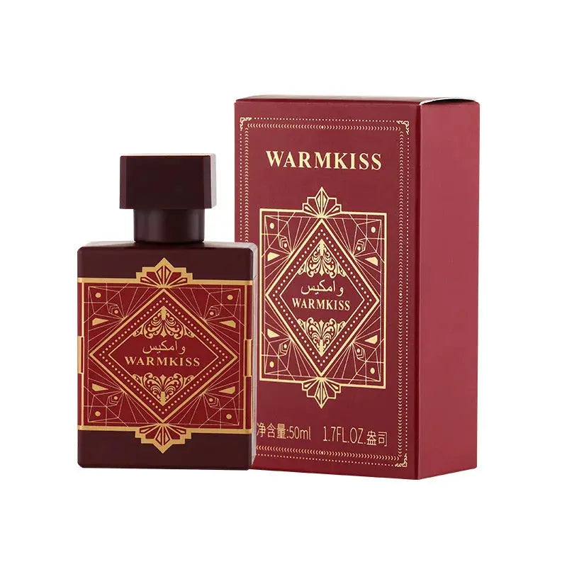 WARMKISS perfume bottle and packaging on a white background