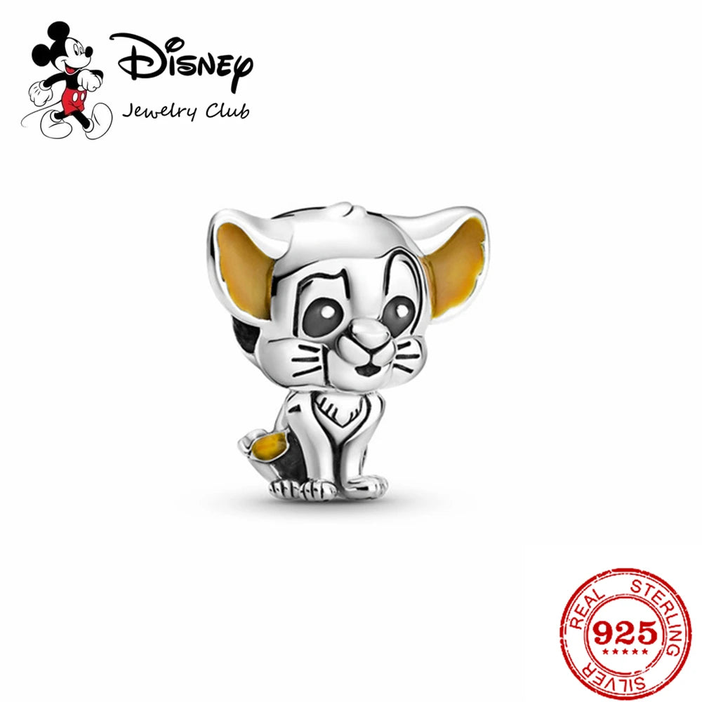 Disney Charms 925 Sterling Silver Pure Ember