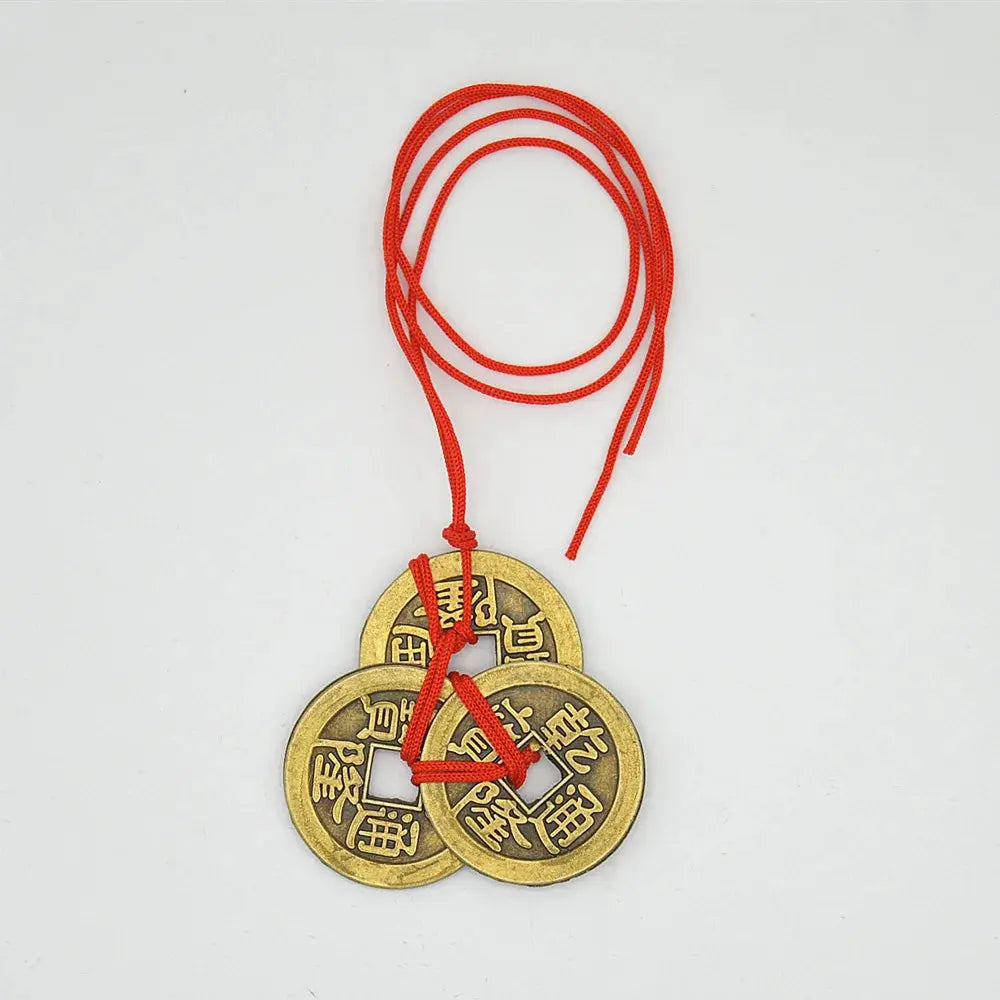 Chinese Feng Shui Coin For Wealth And Success Lucky Oriental Emperor Qing Money Pendant