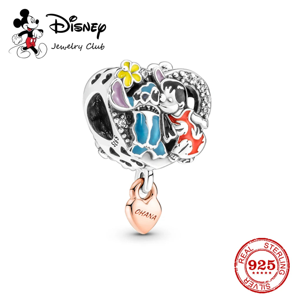 Disney Charms 925 Sterling Silver Pure Ember