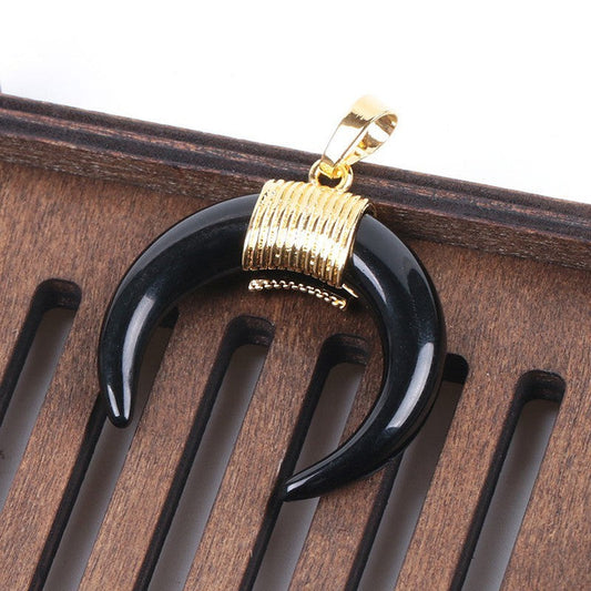 Natural Crystal Moonstone Pendant Only Pure Ember