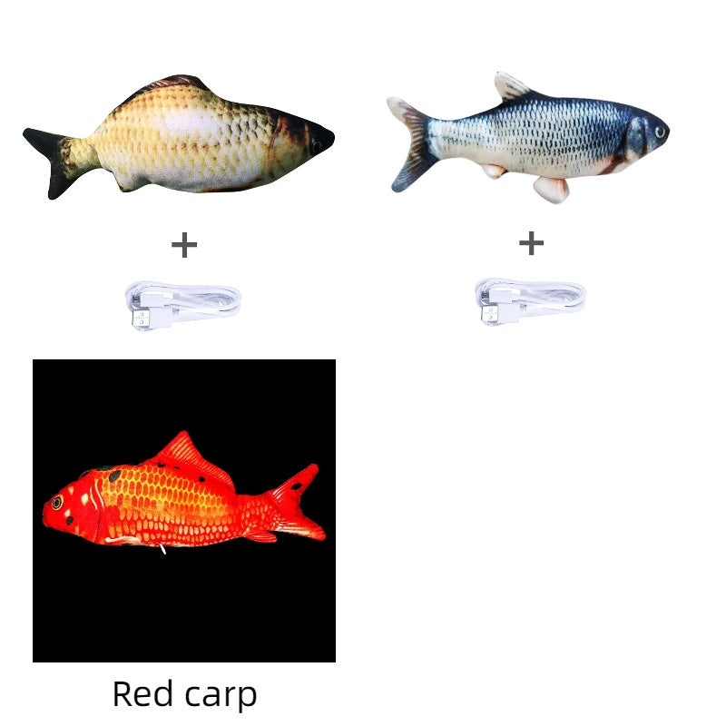 Without Cat Nip Version - Electric Jumping Fish Simulation Electric Fish Toy Pure Ember