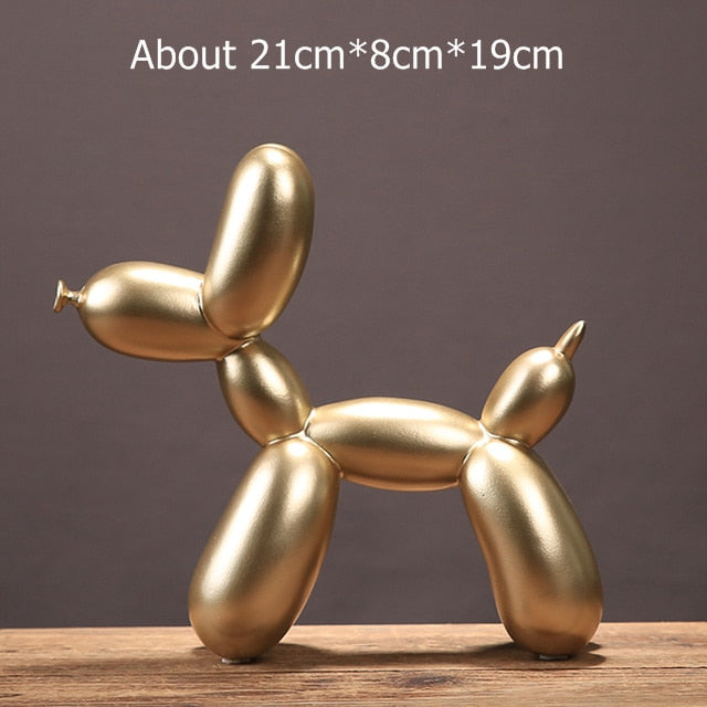 Abstract Balloon Dog Statue